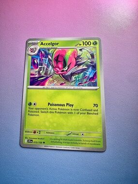 accelgor (013/159) - uncommon — pokémon: journey together